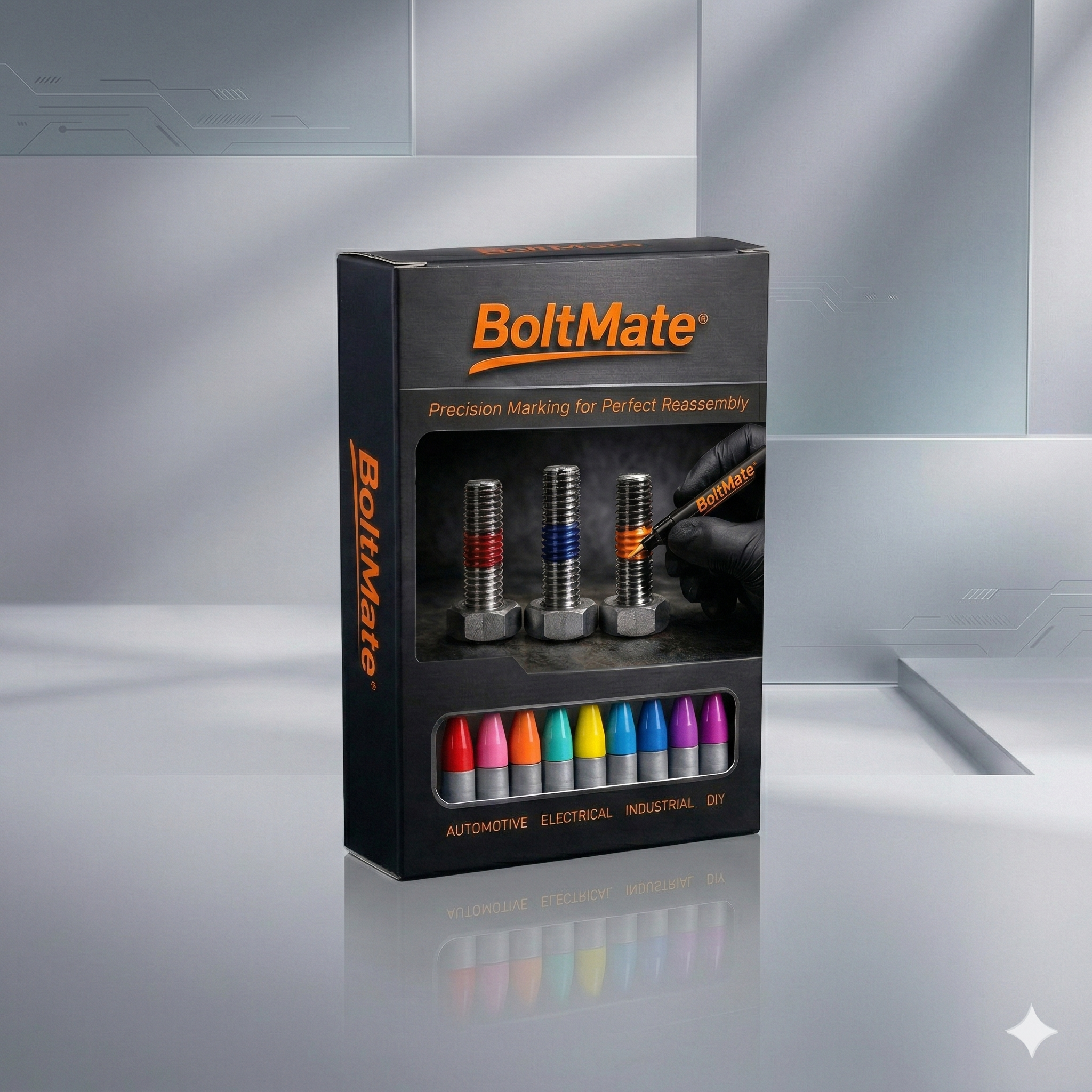 Single Pack Markers for Bolts